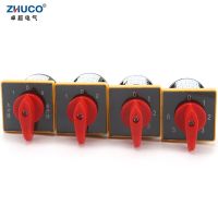 ‘；【=- ZHUCO HZ5B-20/D242.2 D303.3 0-4.3 0-6.3 20A 660V Silver Contact Rotary Cam Transfer Combination Universal Changeover Switch