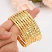【hot】♝  gold plated Bangles Ethiopian Africa Fashion Gold Color African Bride Wedding Jewelry Gifts