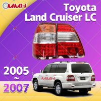 Toyota Land Cruiser 1998-2007 LC100 LC200 4700 เสื้อ​ไฟท้าย ไฟท้าย​แต่ง ไฟท้ายไฟเบรค​ ไฟเลี้ยว Taillamp Taillight ไฟท้าย​ พร้อมทับทิม ไฟท้ายกันชนหลังสําหรับ​ ทับทิมในฝาท้ายไฟท้าย  ไฟเบรก ไฟสัญญาณเตือน