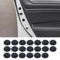 20ชิ้นเซ็ต Anti Collision Shock Absorbing รถประตู Trunk Hood Pad ปะเก็นสีดำซิลิโคน Universal