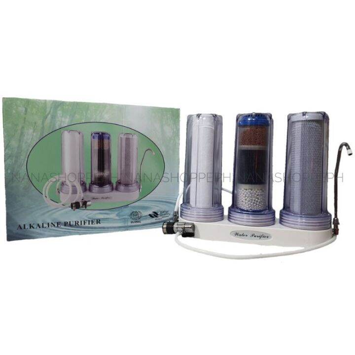 GLOBAL ALKALINE WATER PURIFIER 3 IN 1 COMPLETE SET Lazada PH