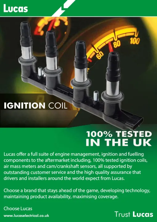 Genuine Lucas Ignition Coil for Chevrolet CRUZE / ORLANDO 1.8 /AVEO 1.6