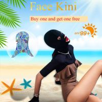 Sunscreen Mask Windproof Swimming Cap Snorkeling Gear Diving Face Gini Swim Caps