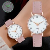 2022 Women Watches Luminous Simple Vintage Small Watch Leather Strap Casual Sports Wrist Clock Dress Wristwatches Reloj Mujer