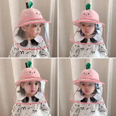 หมวกเด็กหมวกเฟรชชิวSpittingป้องกันฝุ่นFace Shieldป้องกันหมวกหมวก เหมาะสำหรับเด็ก