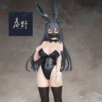 [ ฮารุโนะ ] Black Bunny Girl Jam Handmap Beautiful Girl Uniform อะนิเมะเดสก์ท็อปสองมิติการตกแต่งราคาถูก