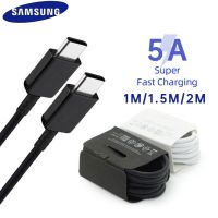 Samsung Cable Type C Original Pd Usb C To Usbc 25w Super Fast Charging 45w 5A Galaxy S23 S22 5G S21 S20 Note 20 10 A71 Tab S7 S8