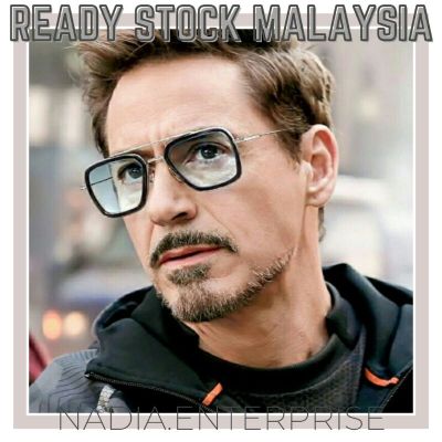🇲🇾คลังสินค้าพร้อมมาเลเซีย🔥CERMIN MATA VIRAL Avengers Tony Stark แว่นกันแดดผู้ชายแว่นตากันแดดผู้ชาย Oculos Iron Man 3