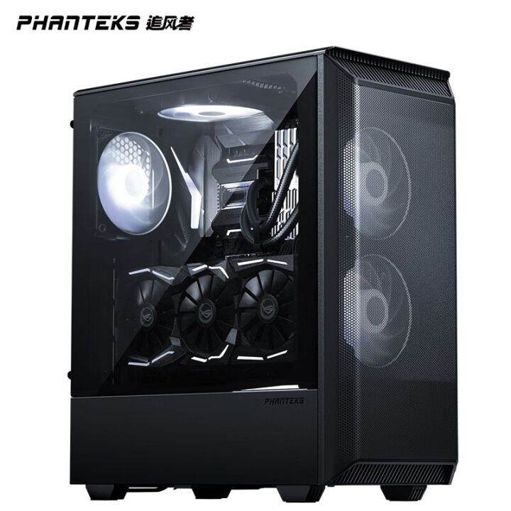 PHANTEKS P300A Short Duct ATX Glass Office Game Business Desktop ...