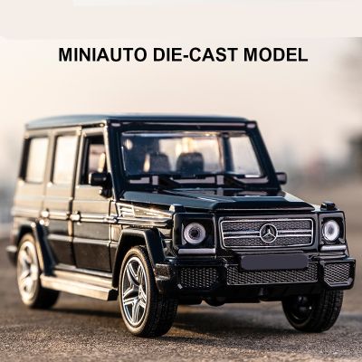 【CC】 1:32 G65 G63SUV Alloy Car Diecasts  amp; Metal Off-road Vehicles Sound Collection Kids