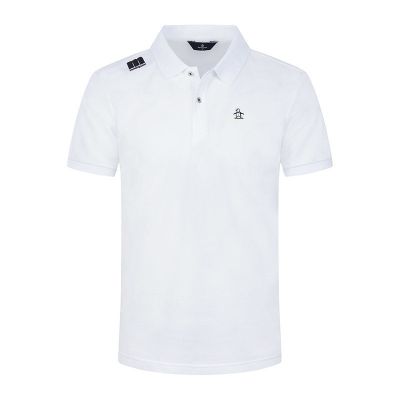 Munsingwear/Wanxingwei Golf mens short-sleeved Polo22 spring casual all-match T-shirt golf