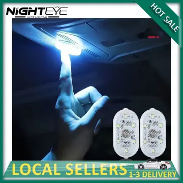 Shop 1/2pcs Mini Car Led Touch Light Wireless Interior Roof Ceiling Reading  Lamp High Brightness Led Night Light Usb Rechargeable with great discounts  and prices online - Jan 2024