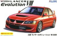 FUJIMI 1:24 Mitsubishi Lancer Evolution VIII GSR 03924 JDM Assembled Vehicle Model Limited Edition Static Assembly Model Kit Toy