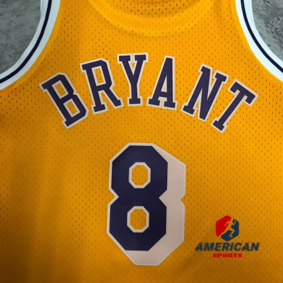 Mitchell & Ness Los Angeles Lakers Kobe Bryant 96'-97' Authentic NBA Jersey  Yellow