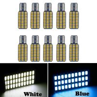 (Premium car)10x Led T10 W5W 168 194 2825 3014 33SMD ภายในโดมแผนที่ไฟลิ่ม DC 12โวลต์สีขาวรถหางโดมหลอดไฟเลี้ยวโคมไฟ