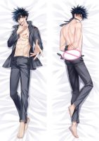 ปลอกหมอน2WT Jujutsu Kaisen Fushiguro Megumi Dakimakura Cover หมอนอิงหมอนสองด้านคลุมบ้านห้องนอนเตียงแบบเต็มตัว