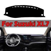 พรมแดชแมทคลุมแผงควบคุมภายในรถยนต์อัตโนมัติสำหรับ Suzuki XL7 2019 2020 2021พรมป้องกัน2022กันยูวีเบาะบังแดด