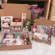 Hộp quà tặng Noel, Hộp Bilnd box hottrend siêu nhiều món, giá rẻ xinh xắn