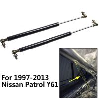 For Nissan Patrol Y61 1997-2018 Y62 2010-present Pair Front Hood Gas Struts Bonnet Supports Lifters Spring Holders Rods Tool Set