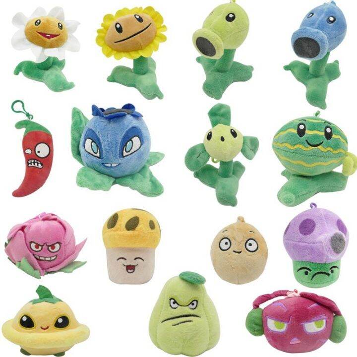 1pcs 1014cm Plants vs Zombies Plush Toys Plants vs Zombies PVZ Plants