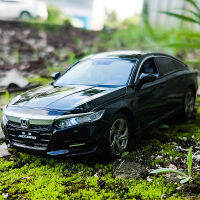 1:32 Honda Accord รุ่น Die-Casting รุ่นเสียงและแสงรถเด็กของเล่นสะสมเด็กวันเกิด Gift