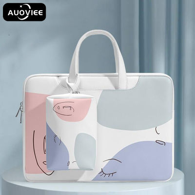 AUOVIEE กระเป๋าแล็ปท็อป13.3 15.6 14นิ้ว,กระเป๋าโน๊ตบุ๊คกันน้ำแขนสำหรับ Macbook Case M1 Air Pro 13 15 Huawei กระเป๋าถือกระเป๋าเอกสารTH