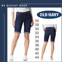 OLD NAVY ยีนส์3ส่วน ยาวประมาณเข่า ยีนส์ยืด กางเกงยีนส์ไซส์ใหญ่ คนอ้วน แฟชั่นคนอ้วน พร้อมส่ง!! ไซส์ 26-44 นิ้ว