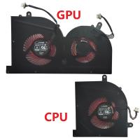 NEW Laptop cpu cooling fan for MSI GS63VR GS63 GS73 GS73VR MS-17B1 Stealth Pro CPU BS5005HS-U2F1 GPU BS5005HS-U2L1 COOLER