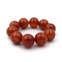 CARNELIAN หินคาร์เนเลี่ยน ขนาด 18 มม. สร้อยข้อมือหินแท้ by siamonlineshop