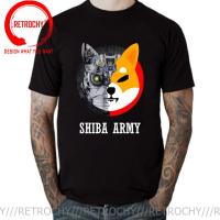 Shiba Inu Token Crypto Shib Army Hodler Coin Cryptocurrency MenS T Shirt Funny Shibarmy T-Shirts Bitcoin Hodl Dogecoin Clothing