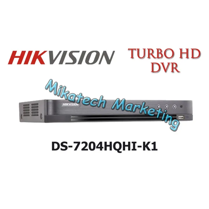 MTM Hikvision DS-7204HQHI-K1 H.265+ 4MP Lite 4CH 4 Channel Turbo ...