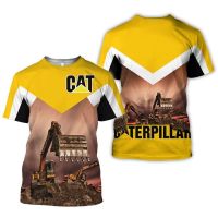 2022 All Caterpillar 3D Over Printed Clothes3D T Shirt