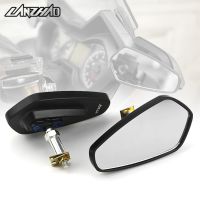 卐ﺴ♗ XMAX Motorcycle Rear View Mirror White Convex Aluminum Mirrors for Yamaha XMAX 250 300 400 2017 2018 2019 2020 2021 2022 2023