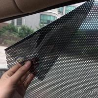 38cm x 42cm 2PCS Car Auto Accessories Curtain Windshield PVC Sticker Sun shade UV Protection Side Window Film Bumper Stickers Decals Magnets