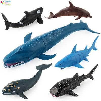 LT【ready stock】6pcs/set Marine Biological Model Ocean Life Toy Education Sea Animal Toys1【cod】