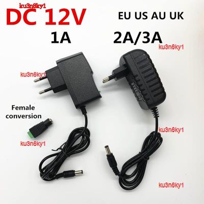 ku3n8ky1 2023 High Quality AC 110V 220V to DC 12V 1A 2A 3A Transformer Power Supply LED Driver Adapter 12 Volt 12 V Converter Charger For LED Strip Lights