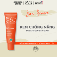 Kem chống nắng SPF50+, Không gây nhờn rít SVR SUN SECURE FLUIDE SPF50+ 50ml