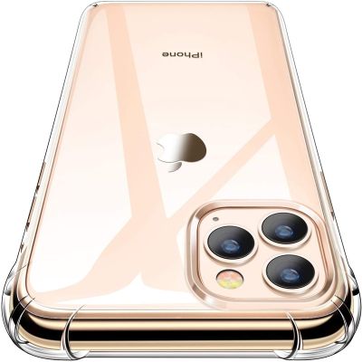 【NEW Popular】กันกระแทกป้องกันคริสตัลใสเคสโทรศัพท์สำหรับ iPhone 11 Pro Max XS X XR 7 8 Plus SE 2 2020ซิลิโคนอ่อนฝาครอบโปร่งใส