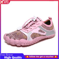 Kids Water Shoes Summer Swimming Shoes Boys Girls Aqua Shoes Outdoor Walking Sneakers Breathable Non-Slip Five-Finger Footwear