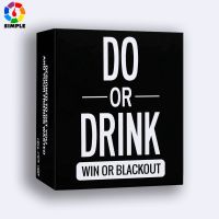 การ์ดเกม ทำตามคำสั่ง/ ดื่ม do or drink เกมสําหรับมหาวิทยาลัย