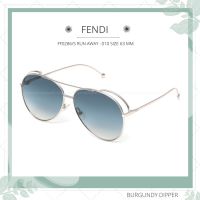 แว่นกันแดด FENDI  รุ่น FF0286/S RUN AWAY : 010 SIZE 63 MM.