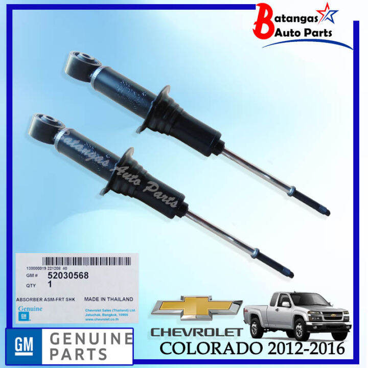 GM GENUINE FRONT SHOCK ABSORBER CHEVROLET COLORADO 2012-2016 (SET ...