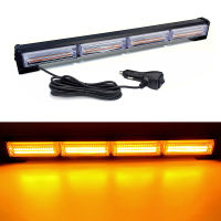 Bright Linear COB LED แถบไฟแฟลชฉุกเฉินสำหรับยานพาหนะการบังคับใช้กฎหมายที่ปรึกษาการจราจรไฟเตือนอันตรายของรถยนต์