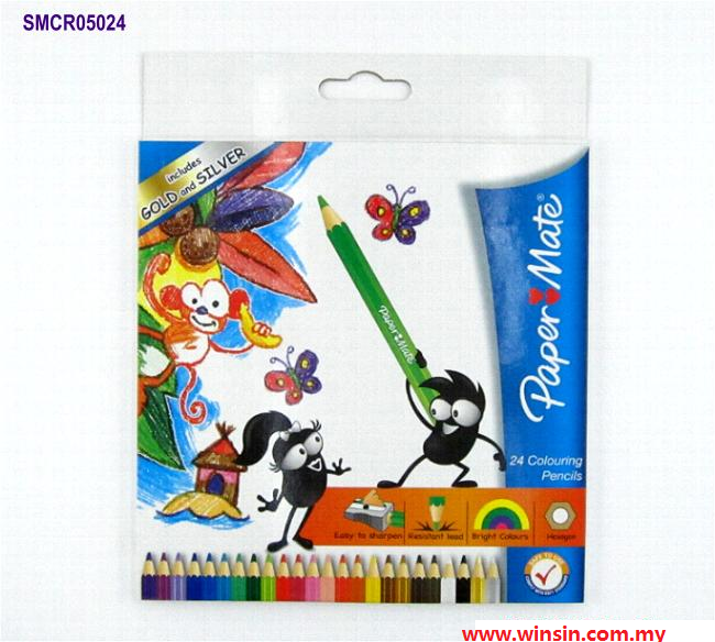 Paper Mate Color Pencils - 24 /