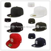 ﹍ Yankees Fitted Cap Men Women Hip Hop Hat Full Closed Fashion Caps Sports Hats