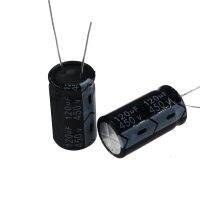 【cw】 2PCS 120uF 450V 120MFD 450Volt 18x35mm Aluminum Electrolytic Capacitor Radial