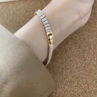 COD SDGREYRTYT Fashion Exquisite Zircon Tennis Bracelet Women Buckle Bracelet