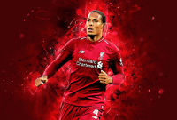 โปสเตอร์ ฟาน ไดจ์ค Virgil van Dijk Liverpool โปสเตอร์ติดผนัง ของแต่งบ้าน รูปภาพติดผนัง 77poster