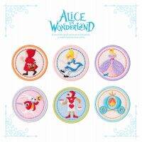 ☊♗ Dreamland Wonderland Embroidered Cloth Stickers Childrens Clothes DIY Bag Decoration Versatile Fashion Patch Stickers Self-Adhesive