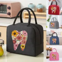 ™ Thermal Lunch Dinner Bags Frozen Cooler Food Bag Handbags Woman Organizer Picnic Travel Breakfast Box Child Canvas Lunchbox Tote